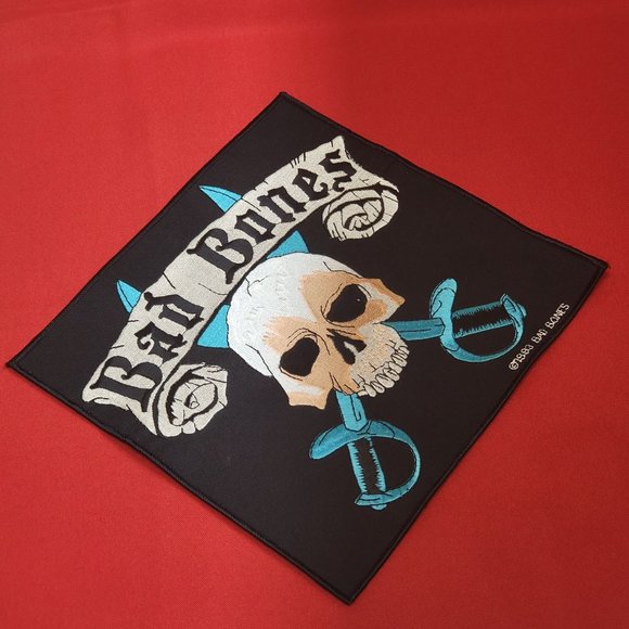 Vintage Bad Bones 1993 Patch Collectible Large Black - Picture 7 of 8